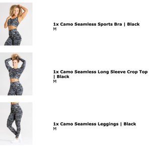 Women's Best Wear Camo Seamless Set